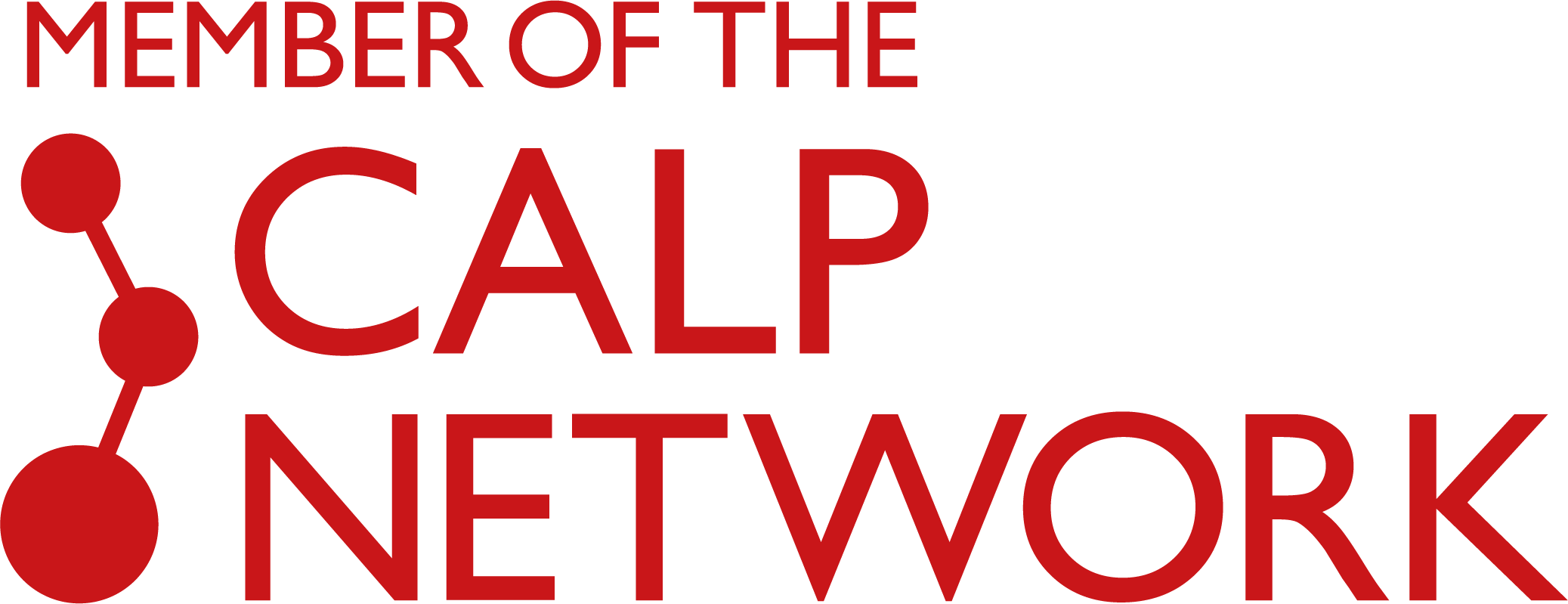 CALP Logo EN 2 line Red Member Building Foundation for Development I مؤسسة بناء للتنمية