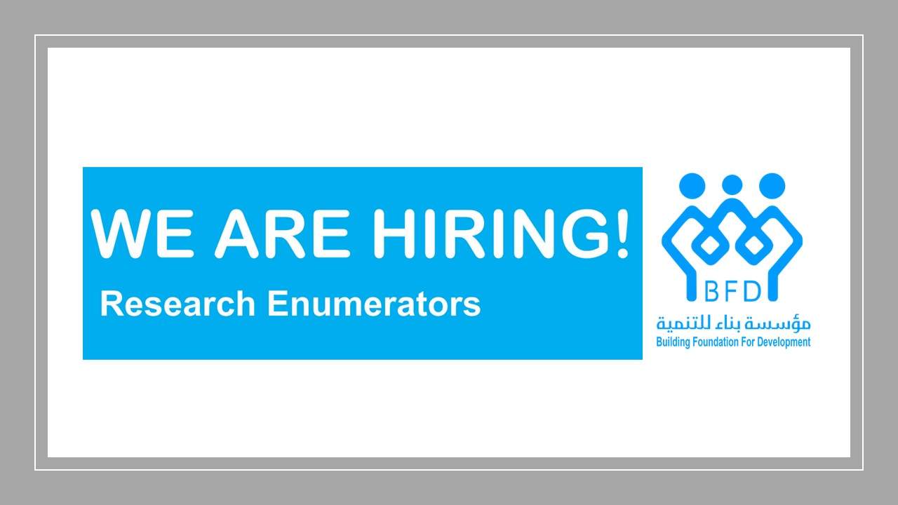 Data Collectors/Enumerators